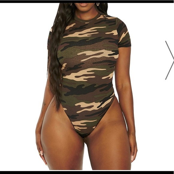 naked wardrobe Tops - Malika x Naked Wardrobe Bodysuit